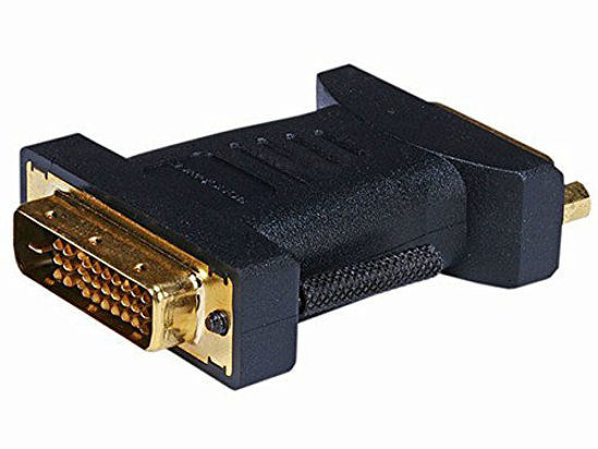 Picture of Monoprice M1-D (P&D) Male to DVI-D Dual Link Female Adapter,Gold Plated (102675)