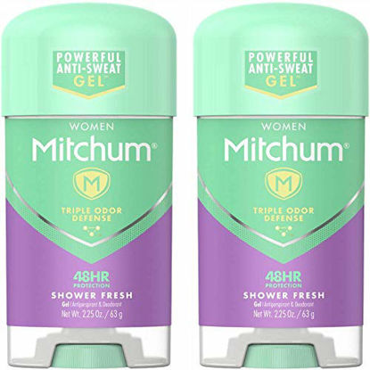 Picture of Mitchum for Women Clear Gel Antiperspirant & Deodorant-Shower Fresh-2.25 oz, 2 pk