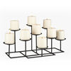 Picture of SEI Furniture 9 Candle Wrought Iron Candelabra, Matte Black