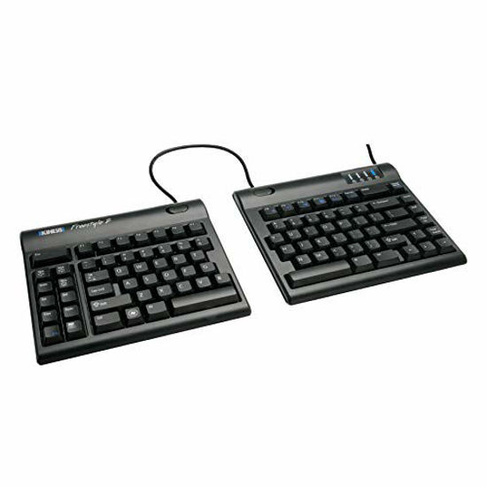 Picture of Kinesis Freestyle2 Ergonomic Keyboard for PC (9" or 20" Separation) (9" Separation)