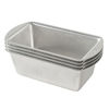 Picture of Nordic Ware Natural Aluminum Commercial Mini Loaf Pans, Four 2-Cup Pans