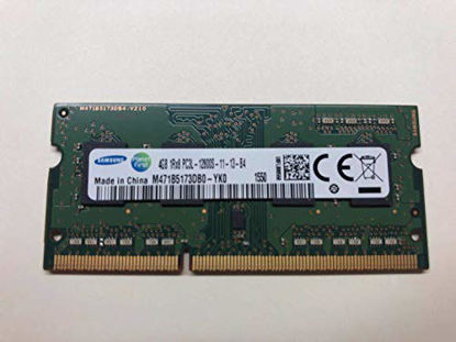 Picture of SAMSUNG M471B5173QH0-YK0 SamSung 4GB 1Rx8 PC3L-12800S,1600Mhz, SODIMM-204P (MX15GARA-B6ND