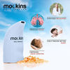 Picture of mockins Easy to Use Ceramic Salt Inhaler and Includes Pure Himalayan Pink Salt - Sky Blue Color | Asthma and Allergy Relief