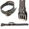 Picture of FDC Genuine Real Leather Dog Collar with Handle 1.7" Width Heavy Duty Medium and Large Pet (XL: Neck 16" - 20")