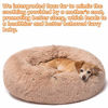 Picture of Friends Forever Coco Cat Bed, Faux Fur Dog Beds for Medium Small Dogs - Self Warming Indoor Round Pillow Cuddler, Medium, Tan