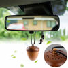 Picture of RoyAroma Wooden Acorn Essential Oil Car Diffuser Air Freshener Hang Decoration