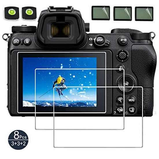 Picture of debous Screen Protector Compatible Nikon Z7 Z6 II Z 6II Z 7II FX-Format Mirrorless Camera,Anti-scratch Tempered Glass Clera Hard Protective Film Shield Cover (3pack)
