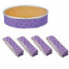 Picture of 4-Piece Bake Even Strip,Cake Pan Strips,Cake Pan Dampen Strips,Cake Pan Strips, Super Absorbent Thick Cotton,Keeps Cakes More Level and Prevents Crowning with Cleaner Edges for a Professional Look