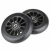 Picture of Kutrick 100mm Scooter Wheels - 100mm Pro Kick Scooter Wheels Replacement Pair - Smooth Bearing Installed | Plastic Core 100mm Scooter Wheels for Razor Fuzion Scooters with 100mm Wheels