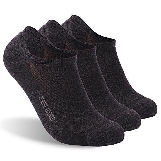 GetUSCart- ZEALWOOD Ankle Athletic Socks Comfort Fit Merino Wool