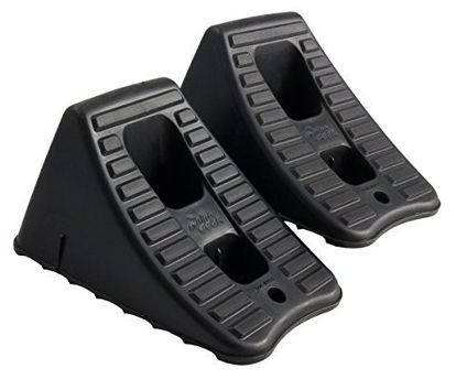 Picture of Hopkins FloTool 11930MI Heavy Duty Wheel Chock, (Pack of 2)