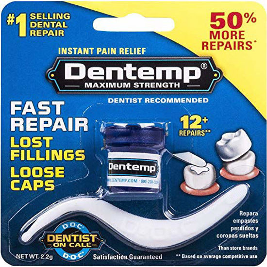 Picture of Dentemp Maximum Strength Lost Fillings and Loose Caps Repair, Pack of 6