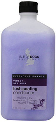 Picture of Everyday Isle of Dogs Lush Coating Violet + Sea Mist Dog Conditioner 16.9 Ounce