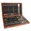 Picture of US Art Supply 82 Piece Deluxe Artist Studio Creative Wood Box Set