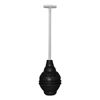 Picture of Korky 99-4A 99-1AM Beehive Max Universal Fits All Old and New Powerful Plunge-Easy Grip T-Handle-Made in USA Toilet Plunger, Black