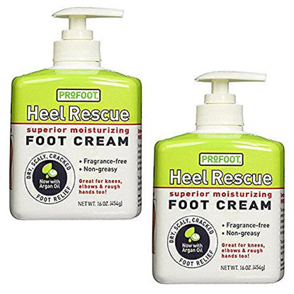 Picture of Profoot Care Heel Rescue Superior Moisturizing Foot Cream, 16 Oz (Pack of 2)