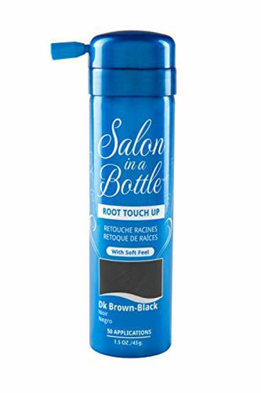 Picture of Salon In A Bottle - Instant Temporary Root Concealer Spray To Cover Up Roots And Gray Between Salon Trips - Professional Quality Spray Bottle For Hair Products For Women And Men - Darkest Brown/Black