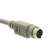 Picture of CableWholesale at to PS/2 Keyboard Adapter, Din5 (at) Female to MiniDin6 (PS/2) Male, 6 inch