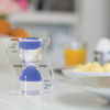 Picture of Paradox 10 Minute Egg Timer/Hourglass - Sand Flows from Bottom to Top (Light Blue)