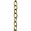 Picture of RCH Hardware CH-42-AB Brass Chandelier Chain, Antique Brass (1 Foot)