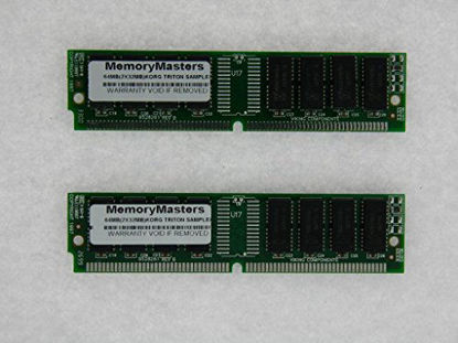 Picture of 64MB 2X 32MB Memory Ram Kit for Korg TR Triton Extreme Le PRO Prox Rack Sampler