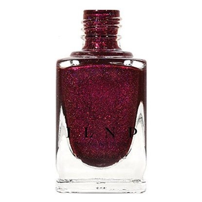 Picture of ILNP Showtime - Deep Raspberry Holographic Nail Polish