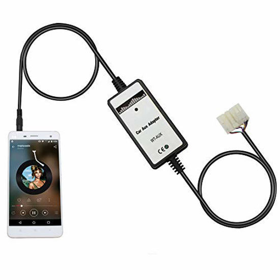 12V Interface AUX Adapter Bluetooth Fit for Honda 2.4 Accord/Civic