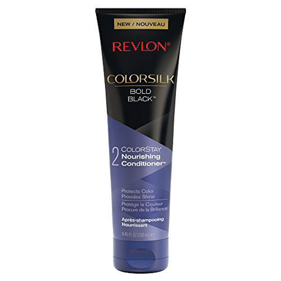 Picture of Revlon ColorSilk Care Conditioner, Black, 8.45 Fluid Ounce