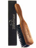 Picture of ZilberHaar Regular Beard Brush - Soft Boar Bristles - Beard grooming brush for men - Straightens and Promotes beard growth - Works with Beard Oils and Balms - Essential for beard care kits