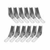 Picture of ProTensils Picnic Tablecloth Clips, Stainless Steel Outdoor Table Cover Clamps, Table Cloth Holder & Skirt Clip (12 Pcs)