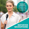 Picture of Movo HM-M2 Dynamic Omnidirectional Handheld Interview Microphone with 3-Pin XLR Connector