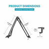 Picture of Neewer Desktop Clamp Adjustable Suspension Boom Scissor Double-braced Arm Stand Holder 360 Degree Rotation Swivel Mount, Load up to 2.2 pounds/1 kilograms for Logitech Webcam C922 C930e C930 C920 C615