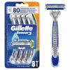 Picture of Gillette Sensor3 Men's Disposable Razor, 8 Count, Mens Razors / Blades