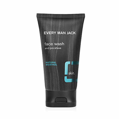 Picture of Every Man Jack Face Wash, Natural Menthol, 5.0-ounce