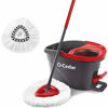 Picture of O-Cedar Easywring Microfiber Spin Mop & Bucket Floor Cleaning System with 1 Extra Refill