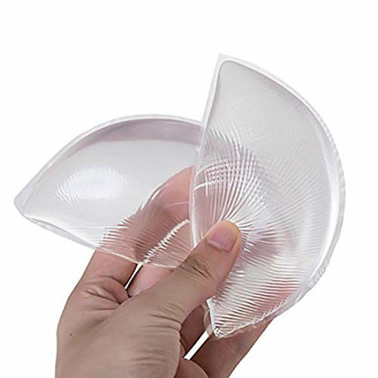 GetUSCart- Silicone Breast Inserts - Waterproof Enhancer Clear Gel Push Up  Bra Inserts for Swimsuits & Bikini