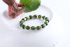 Picture of BOYULL Feng Shui Chrysoprase inscribed in Sanskrit Wealth Porsperity 10mm Bracelet, Attract Wealth and Good Luck, Deluxe Gift Box Included