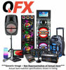 Picture of QFX RETRO-39 Shoebox Tape Recorder with USB Player, Black