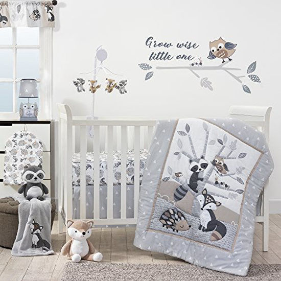 Forest animals outlet crib bedding