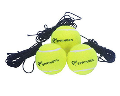 Picture of Springen 3 Pack Tennis Balls with Practice Training Sport