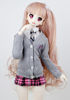 Picture of Linfairy Wigs Only 8-9 inch 1/3 BJD Wig Doll Hair SD DZ DD DOD Wig (Flesh Pink)