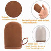 Picture of STEUGO Self Tanning Mitt Applicator Mit Sunless Tanning Mitten Self Tanner Mitt Self Tan Mitt Self Tanner Applicator Mitt Tan Applicator Mitt With Thumb Ultra Soft Tanning Glove Self Tanner Gloves