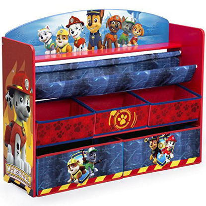 Picture of Delta Children Deluxe Book and Toy Organizer, Nick Jr. PAW Patrol