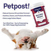 Picture of Petpost | Bulldog Wrinkle Wipes for Dogs - Cleans and Soothes Pug Wrinkles and Folds - 100 Ultra Soft Cotton Pads in Coconut Oil Solution