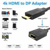 Picture of HDMI to DisplayPort Adapter/Converter 4K 60Hz,PC to Monitor Male HDMI to DP Output Dongle with Audio,Active HDMI 1.4 Source in Display Port 1.2 Out Connector for Xbox One,360,NS,Mac Mini,1080P 60Hz