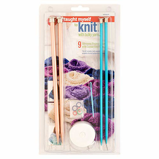 Picture of Boye Yarn Knitting for Beginners Kit, 9 Patterns