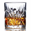 Picture of Whiskey Glasses Set of 6 - 10oz Premium Lead Free Crystal Whiskey Glass, Rock Style Old Fashioned Glass For Drinking Scotch, Bourbon, Cognac, Irish Whisky and Old Fashioned Cocktails