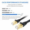 Picture of Cat8 Ethernet Cable, Outdoor&Indoor, 6FT Heavy Duty High Speed 26AWG, 2000Mhz with Gold Plated RJ45 Connector, Gaming/Modem