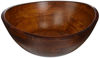 Picture of Lipper International Cherry Finished Wavy Rim Serving Bowl for Fruits or Salads, Matte, Small, 7.5" x 7.25" x 3", Single Bowl