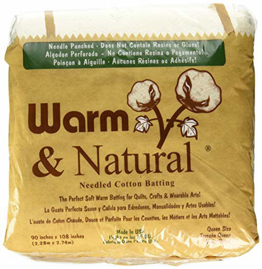 Picture of Warm Company Warm Company Warm & Natural Cotton Batting Queen Size 90"X108" 2341